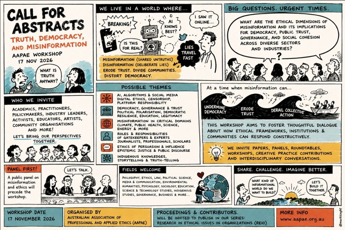 Truth, Democracy, and Misinformation | AAPAE Online Workshop Tuesday, 17 November 2026